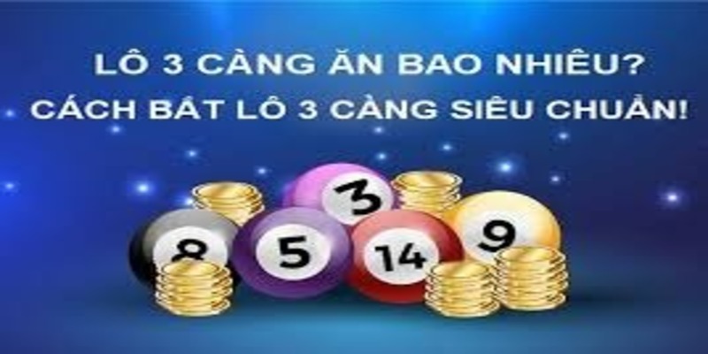 1 điểm lô 3 càng ăn thông thường sẽ ăn bao nhiêu